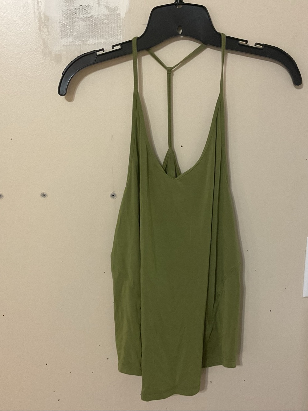 Lululemon Olive Green Women's  Tank Sleeveless Sz 8